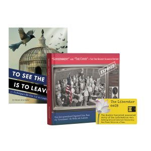 The High-Resolution Hardcover Collector’s Trifecta – To See the Cage + “Government” + a 64GB Liberator Flash Drive